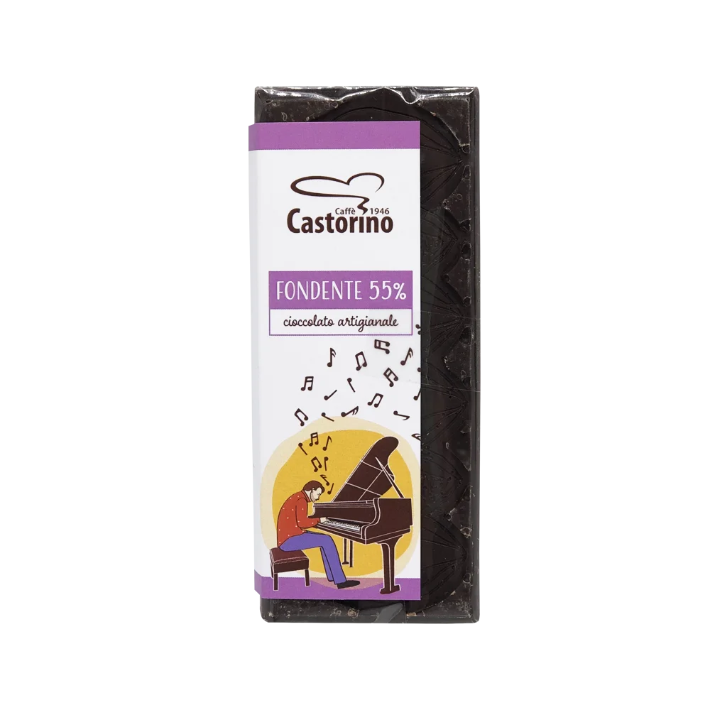 Castorino 55% Italian Dark Chocolate 100 gr