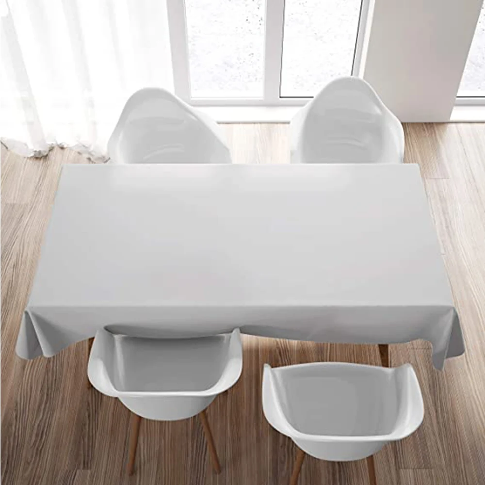 100% Cotton Premium White Table Cloth Manufacture In India Hot Selling Products Trendy Luxury Party Cheap Price High Quality