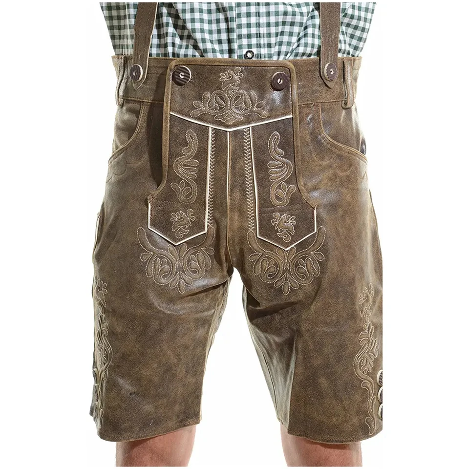 Good Quality Women Bavarian Shorts Composite Men Bavarian Lederhosen Oktoberfest Latest Shorts