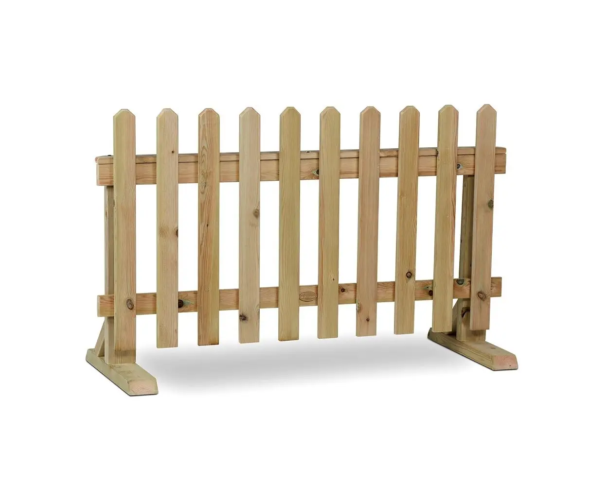 High Quality Solid Wooden Fence colorful brown white grey Tax 5% Only direct manufacture custom design acceptable