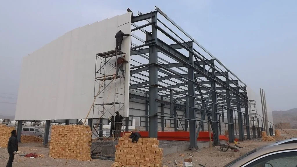 Good quality Wind-resistant steel structure workshop