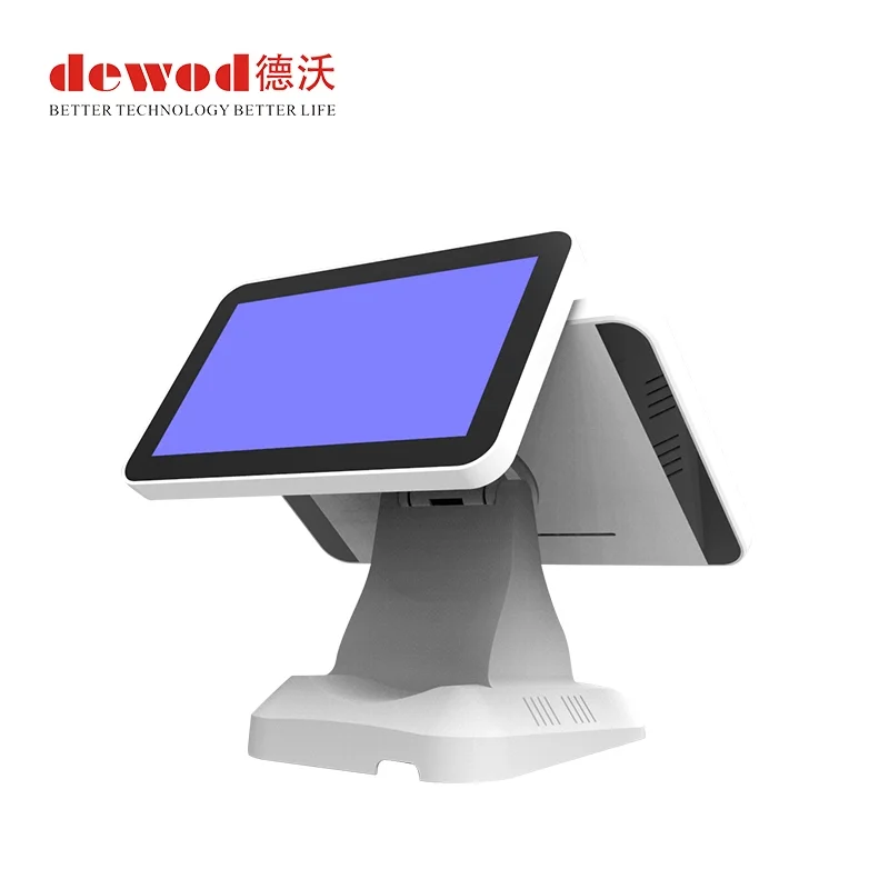 Android 15.6 Single Double Touch Screen POS Computer System RK3399 Windows POS System Tablet POS System
