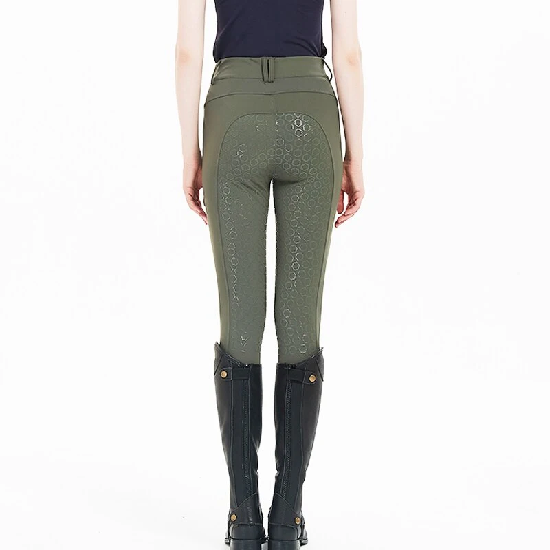 Women Outdoor Sports Equestrian Clothes Horse Riding Pants Silicone Womens Equestrian Breeches Horseback Rider Tights Trousers