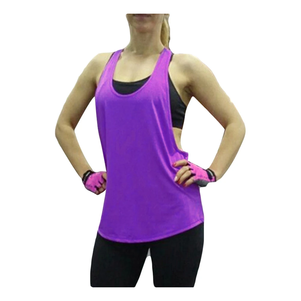 Women Tank Top Gym Sleeveless Sport Shirt Sports Top Singlets Women Running Wear Clothing Running Vest