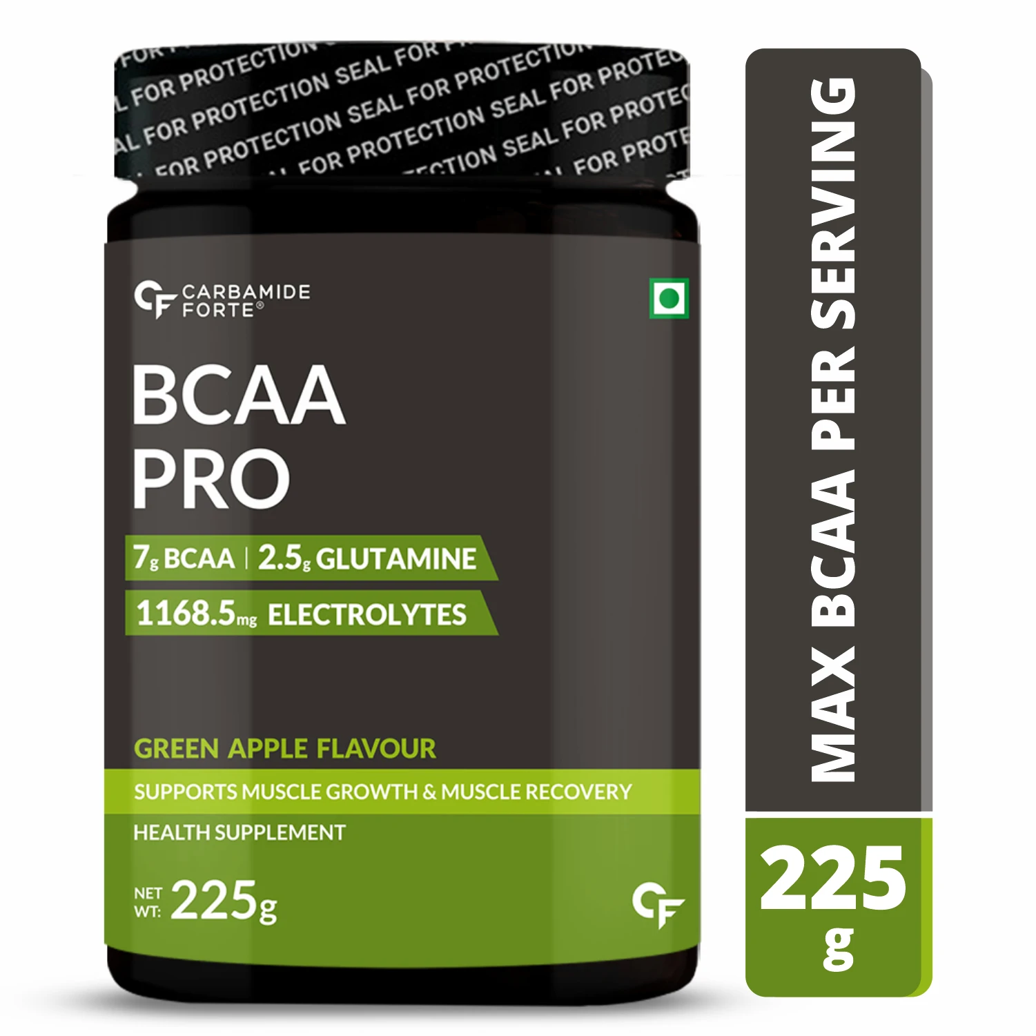 Добавка для мужчин и женщин BCAA PRO, 15 г, сервировка с L-глутамином и L-цитруллином | Порошок с максимальной прочностью BCAA, 1168,5 мг