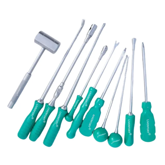 Wholesale Orthopedic Equipment Knee Hip Medical Orthopedic Surgery Instruments Set 11 Pcs High quality stainless steel CE marked