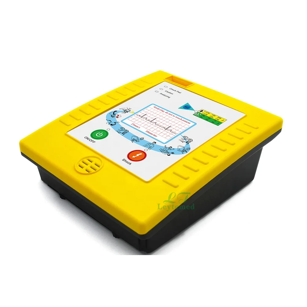 LTSD04 Medical Machine Rescue Portable 3.5 Inch Lcd Screen First Aid Defibrillator Manufacturers