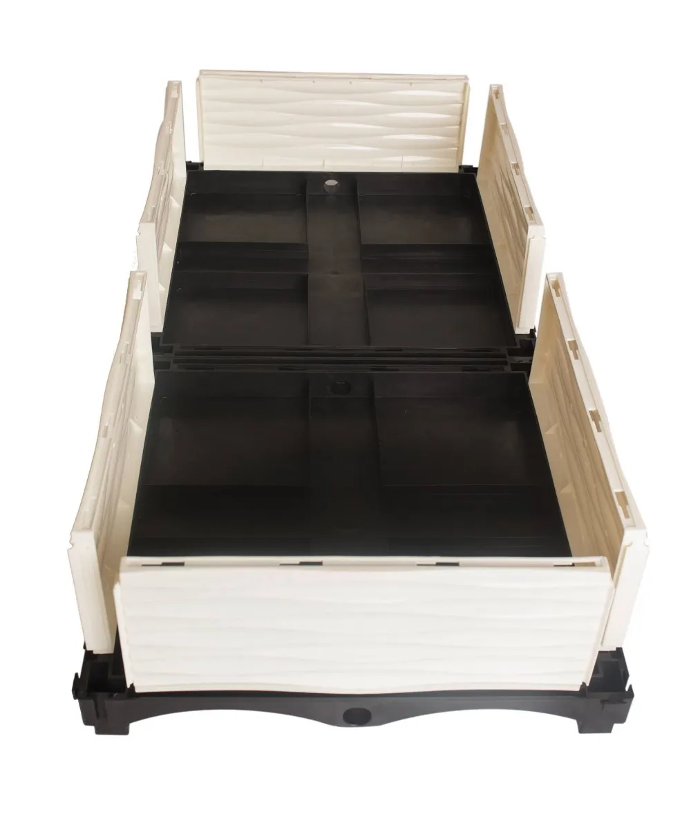 Smart Designed Plastic Raising Garden Bed For Planting