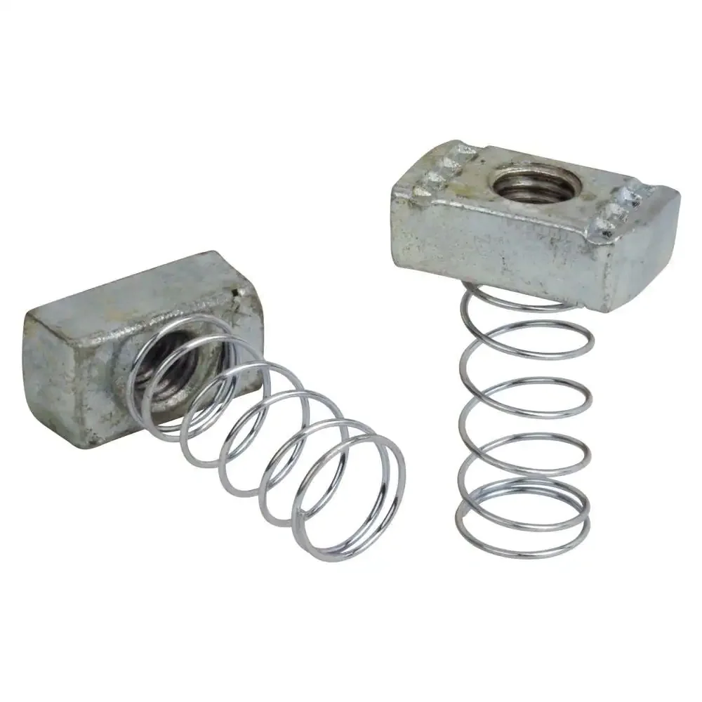 High Demand Best Quality Stainless Steel Galvanized Square Nut Secure Fittings for Electrical Panels Indian Export