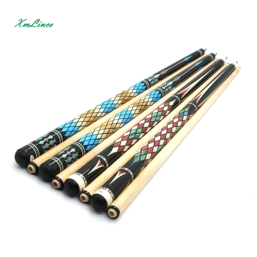 Xmlincos Cue Hot Selling 1/2 Split Professional Standard Radial Joint 142cm Carom Billiard Cue Stick Carom Cue