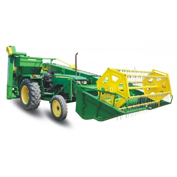 Tractor Small Combine Harvester Corn Straw Harvester For Sale