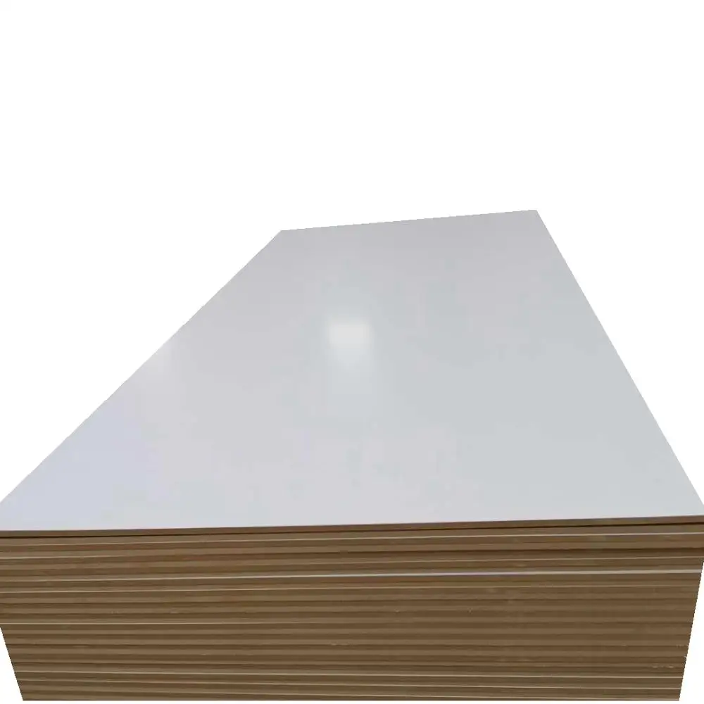 Best Quality 16mm Melamine Faced Mdf /Cheap Price Medium Density Fiberboard/MDF/HDF/ Titanium White Melamine Mdf Board