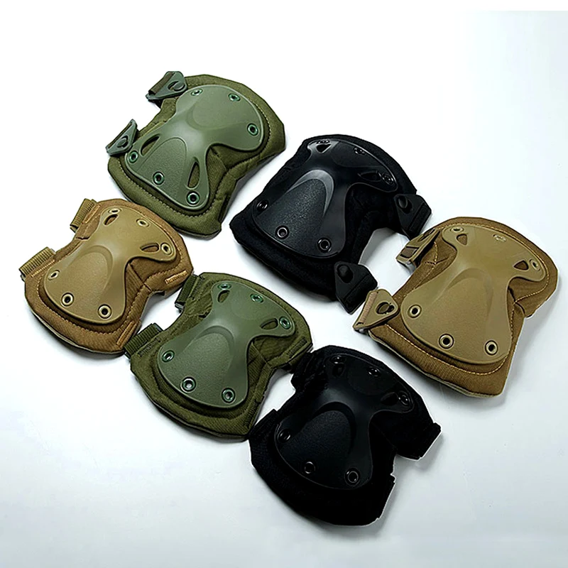 Оптовая продажа от производителя, защитное снаряжение для колена и локтя для тактических видов спорта, защита колена и запястья от падения