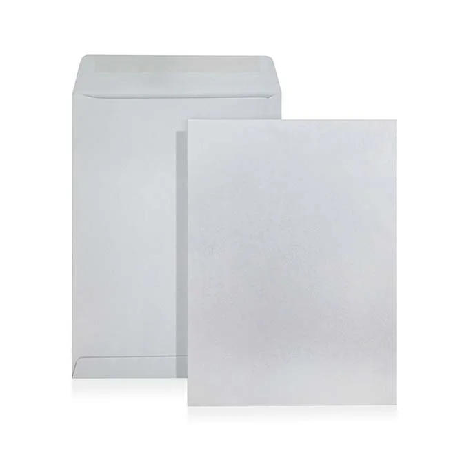Wholesale Stock X-Ray Envelopes Film Mailers Safety Closure 15x18 Inch White 120gsm Ungummed Manufacturer