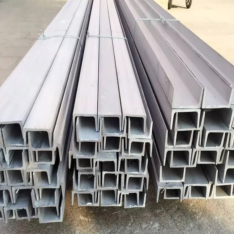 SS316 SS316L Q235 Q345B Roofing Application Wholesale Good Price  Hot Rolled U channel structural steel