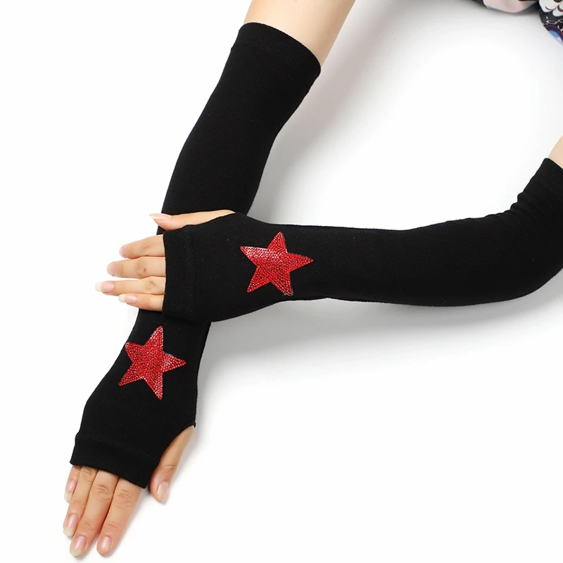 New Fashion long arm gloves for women hand protection equipment