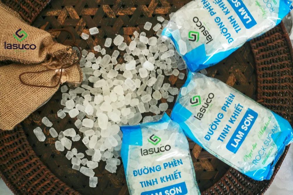 High Quality Sweetener For Beverage Rock Sugar Packing 30kg PP/PE Vietnam OEM Manufacturer