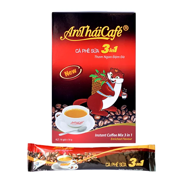 CAFFEINE MIN 0.24% BITTERSWEET TASTE - READY TO DRINK FROM VIET NAM INSTANT COFFEE MIX POWDER 3 IN 1