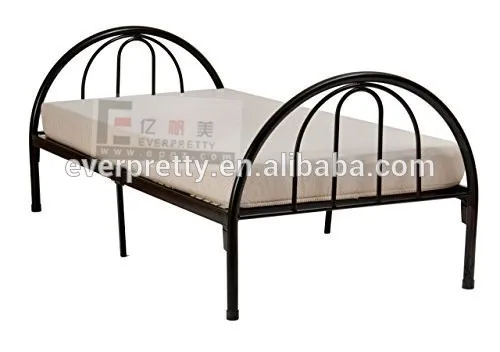 Hot Sale Furniture Frame  Beds Dormitory Furniture Metal Frame Modern Design Origin Type Bed