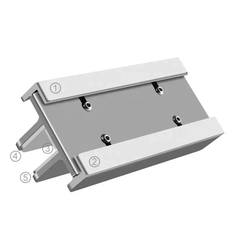 2023 Vertical Computer Storage Stand Aluminum Portable Laptop Stand Holder For Desk With Adjustable Dock Space Saving Stand