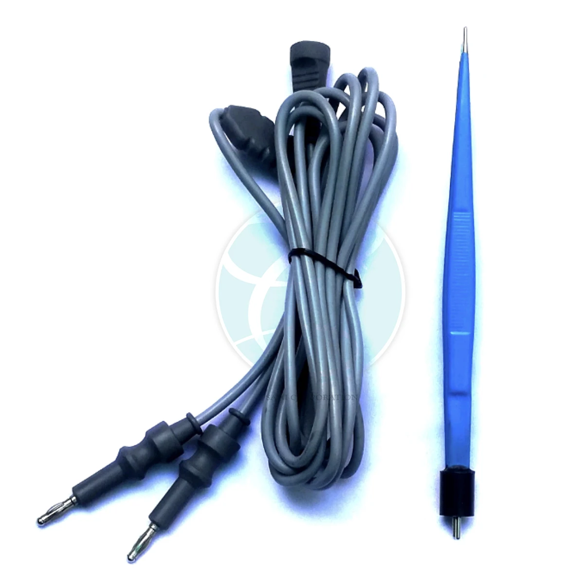 Bipolar Coagulation Forceps Reusable Bayonet and Straight US Bipolar Forceps By Sami corporation