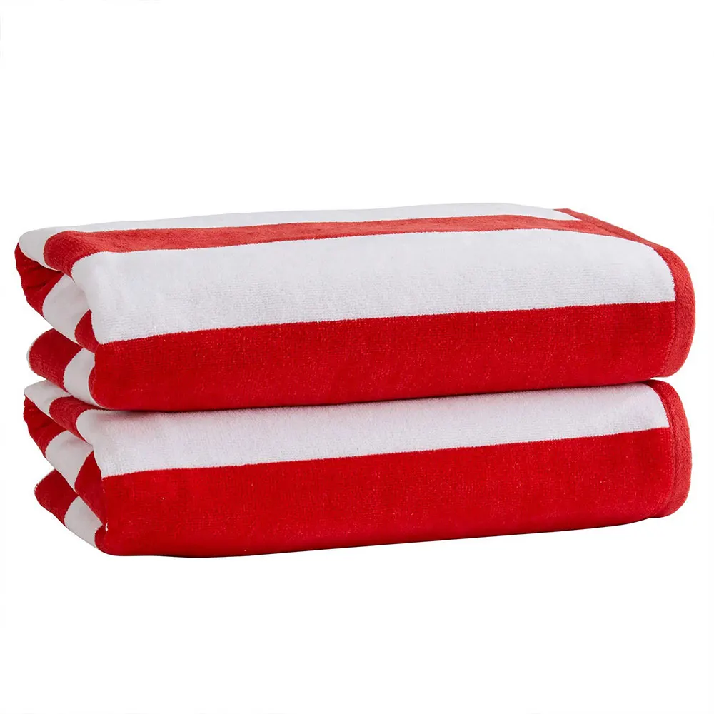 Wholesale Cotton Kitchen Towel Restaurant Stripe Dish Cleaning Kitchen Tea Towel