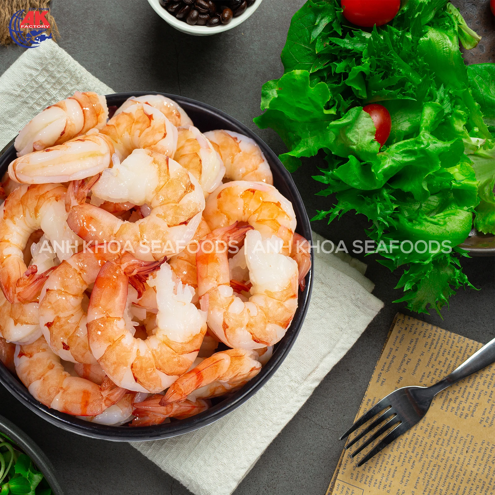 Vietnam Seafood Supplier Cooked Black Tiger Shrimp Peeled & Deveined Tail Off BT/CPD With Custom Weight Order