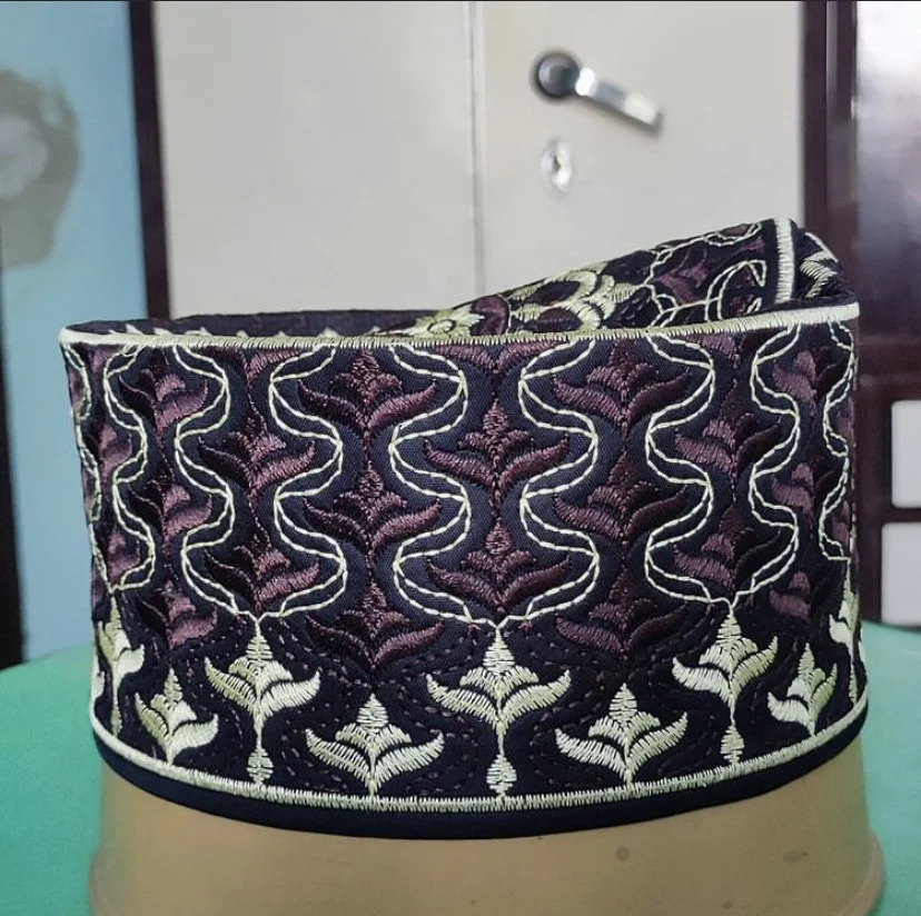 2022 мусульманская молитвенная шапочка высокого качества для мужчин namaz topi kufi barkaati Knitting Kufi Topi смешанные цвета