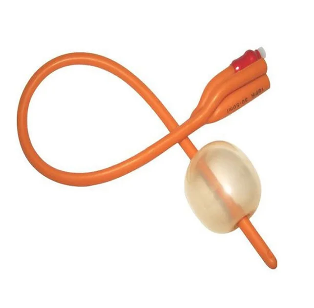 high quality disposable latex foley catheter manufacturer | Medical use foley urinary catheter customized sizes suction catheter