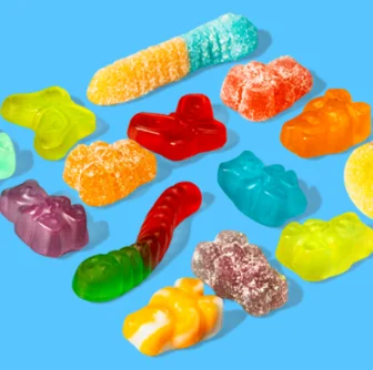 Gummi Candy Wholesale Imported Sour Sweets Treats Bulk Jelly Gummy Manufacturer