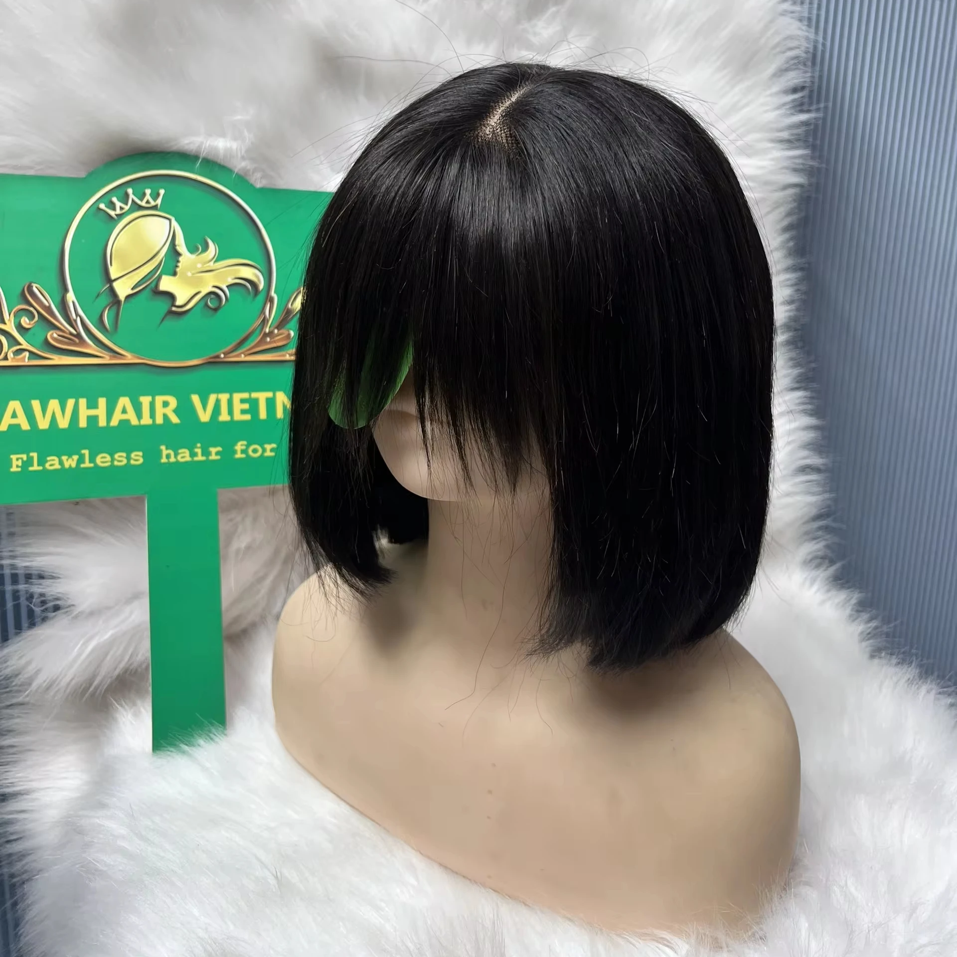 13 August Back to School Raw Hair Vietnam 100% Human Hair Real Manufacturer Customized Texture Hd Silk Lace Closure
