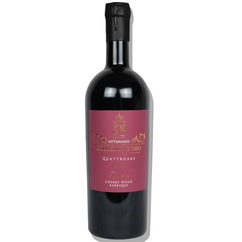 Примечания о обеденном столе с изображением сливы, срок годности, лучшие типы красного вина Attanasio Collection Zion Oro Series VA-Quattroare из Италии