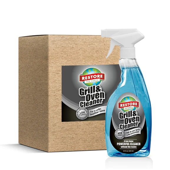 Biodegradable, Eco-Friendly Grill & Oven Cleaner (22 fl. oz. / 6 pack)