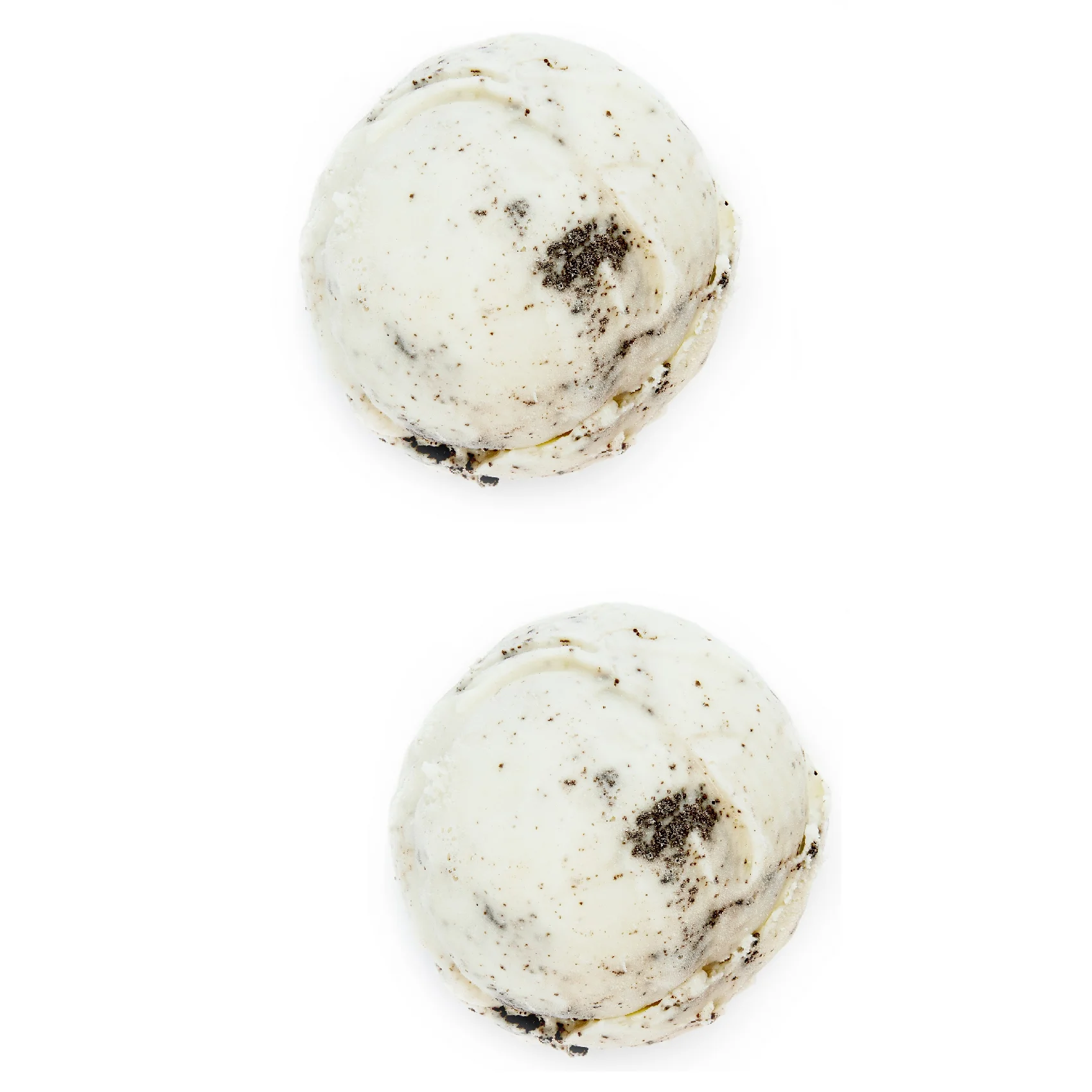 EOM 16oz Pint Crunchy Cookie Rich Vanilla Sweet Taste Low Fat Smooth Frozen Handcrafted Classic Cookies & Cream Ice Cream