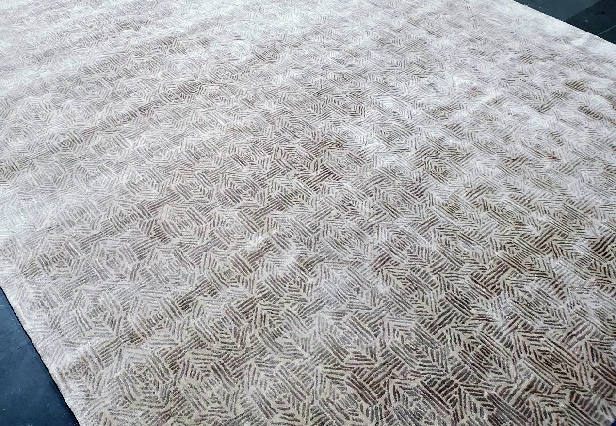 CUSTOMIZED HAND-TUFT SILK CARPET DESIGNER RUGS