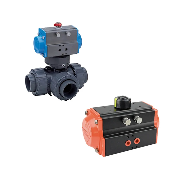 OEM Of Pneumatic Actuator UPVC Ball Valve
