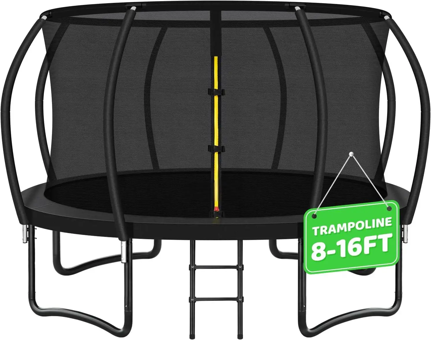 Backyard Outdoor 8FT 10FT 12FT 14FT 16FT Rebounder Trampoline with Safety Enclosure Net for kids