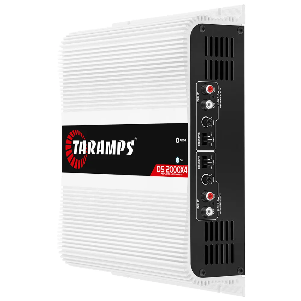 Taramps DS 2000x4 2000 Watts Rms 4 Channels Car Audio Amplifier multichannel efficiency and quality Full Range Class D crossover