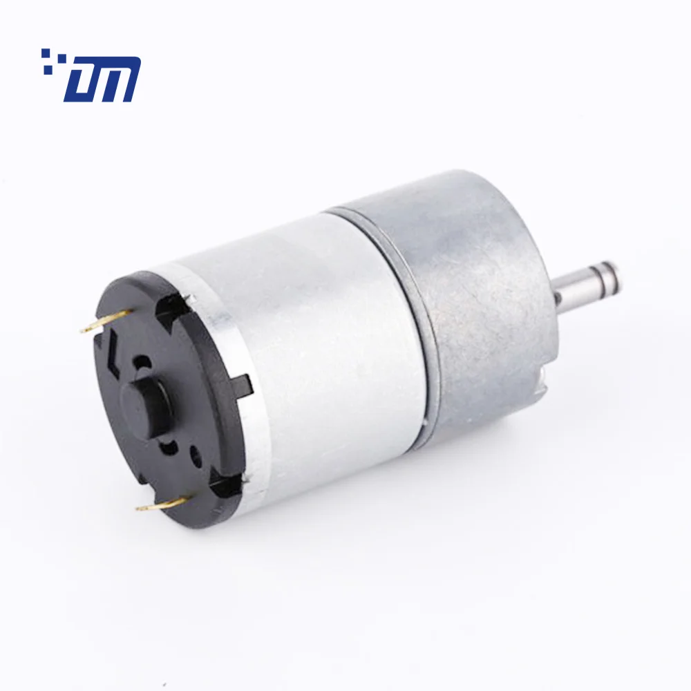 Customized DM-33RS528 Round Spur Gear Motor Permanent Magnet Dc Motor 12v 120 Rpm Gearbox 24 Volt for Range Hood