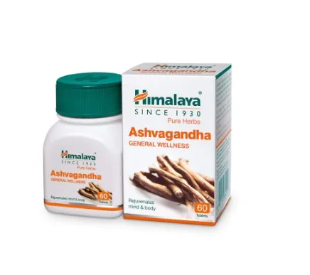 Himalaya Wellness чистые травы Ashvagandha таблетка для улучшения иммунитета упаковка 60 таблеток взрослых хорошее здоровье