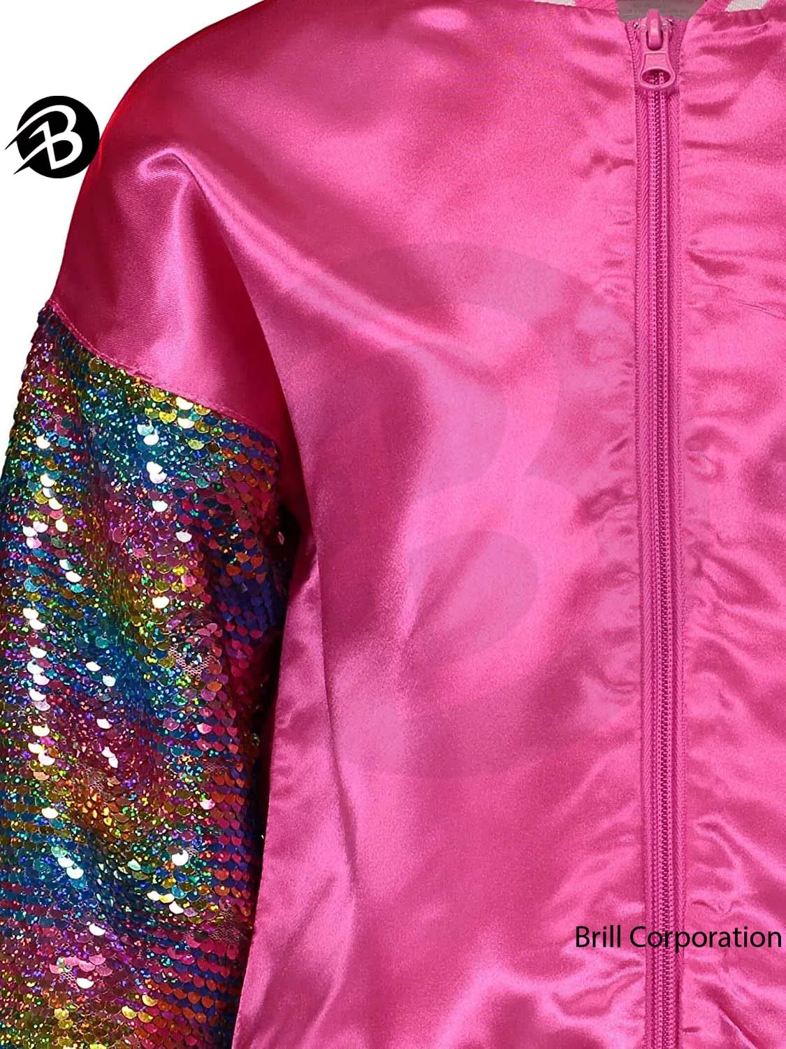 Toddler Bomber Jacket For Kids Girl | Custom Printed Quilted Jacket Girl