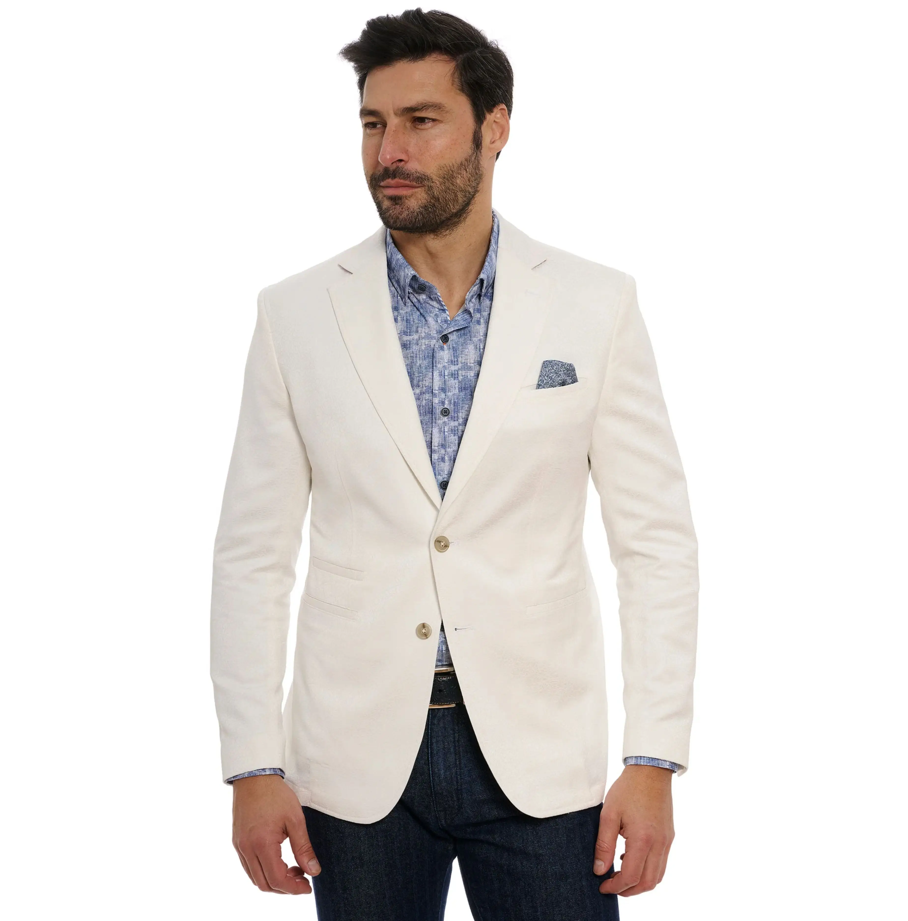 Blazer 2024 New Design Casual Fashion Formal Classic Single Button Fitted Blazer Long Sleeve Blazer For Mens