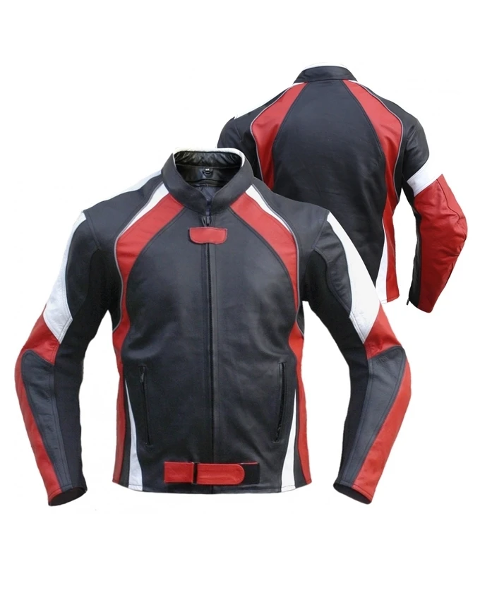 Racing genuine look cow leather casual biker high quality style washed most popular wear custom design private label jacket