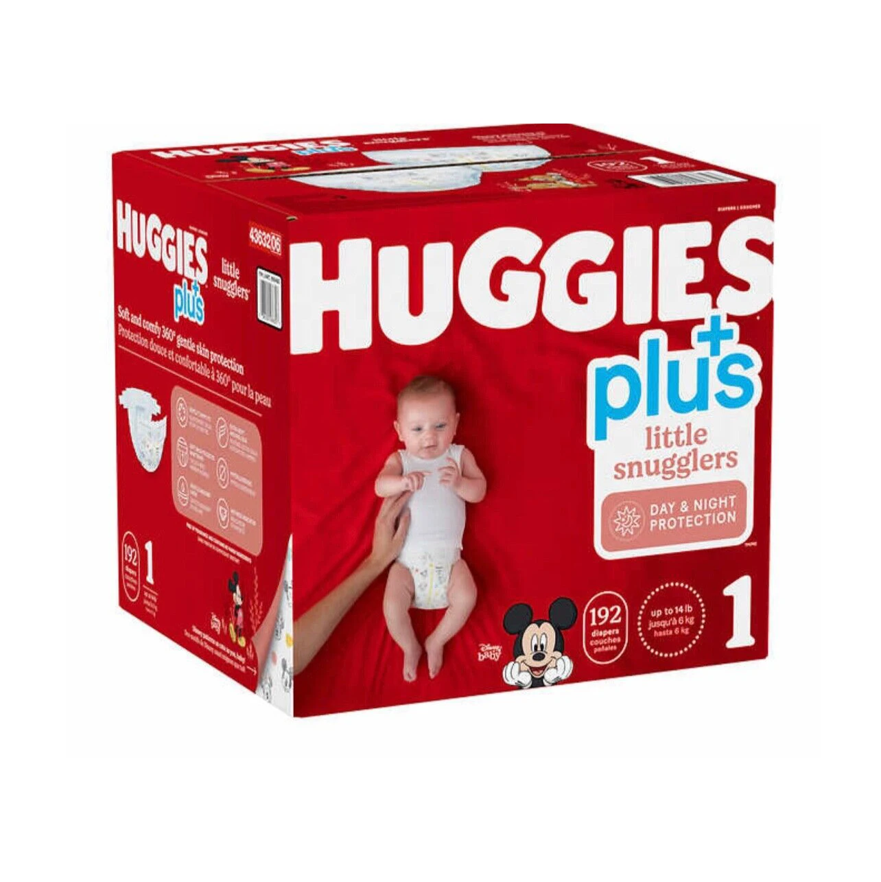 Детские подгузники Huggies, размер 6, 124 Ct (Выберите для других вариантов)