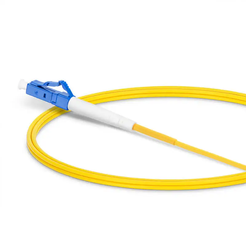 1m FC APC to LC UPC Simplex OS2 Single Mode PVC 2.0mm Fiber Optic Patch Cable