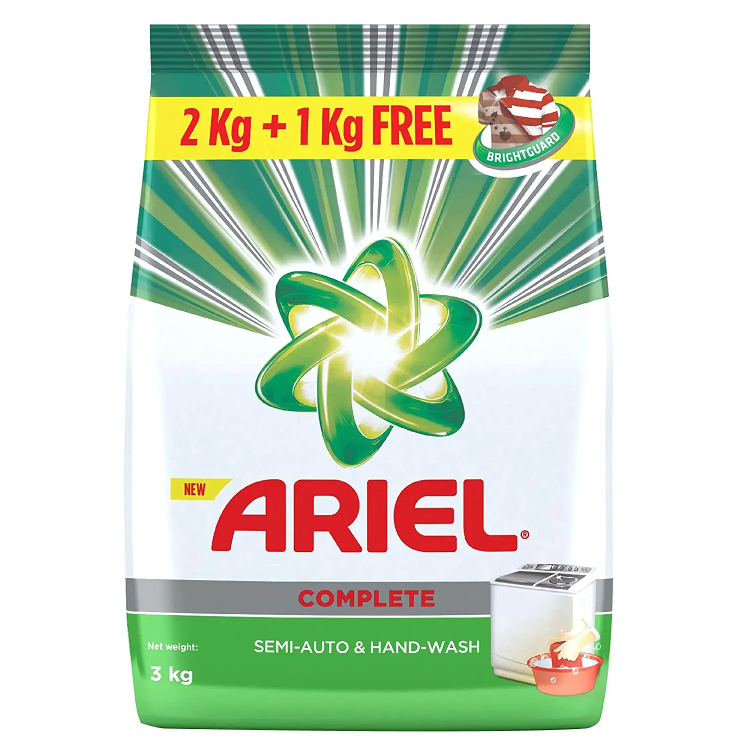 Ariel Washing Detergent Powder 3 kg Pack