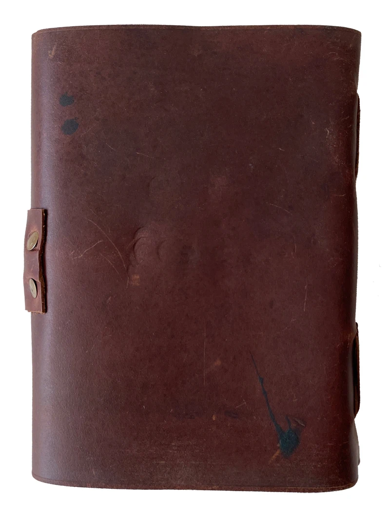 Handmade Leather Journal Tree of Life Mother Earth Embossed Leather Bound Writing Notebook Diary Best Gift for Travel Diary