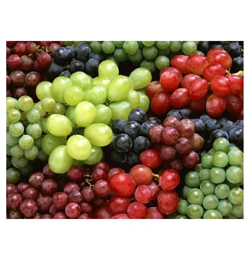 Sweet Natural Healthy Fresh Crimson Seedless Grapes Fruit