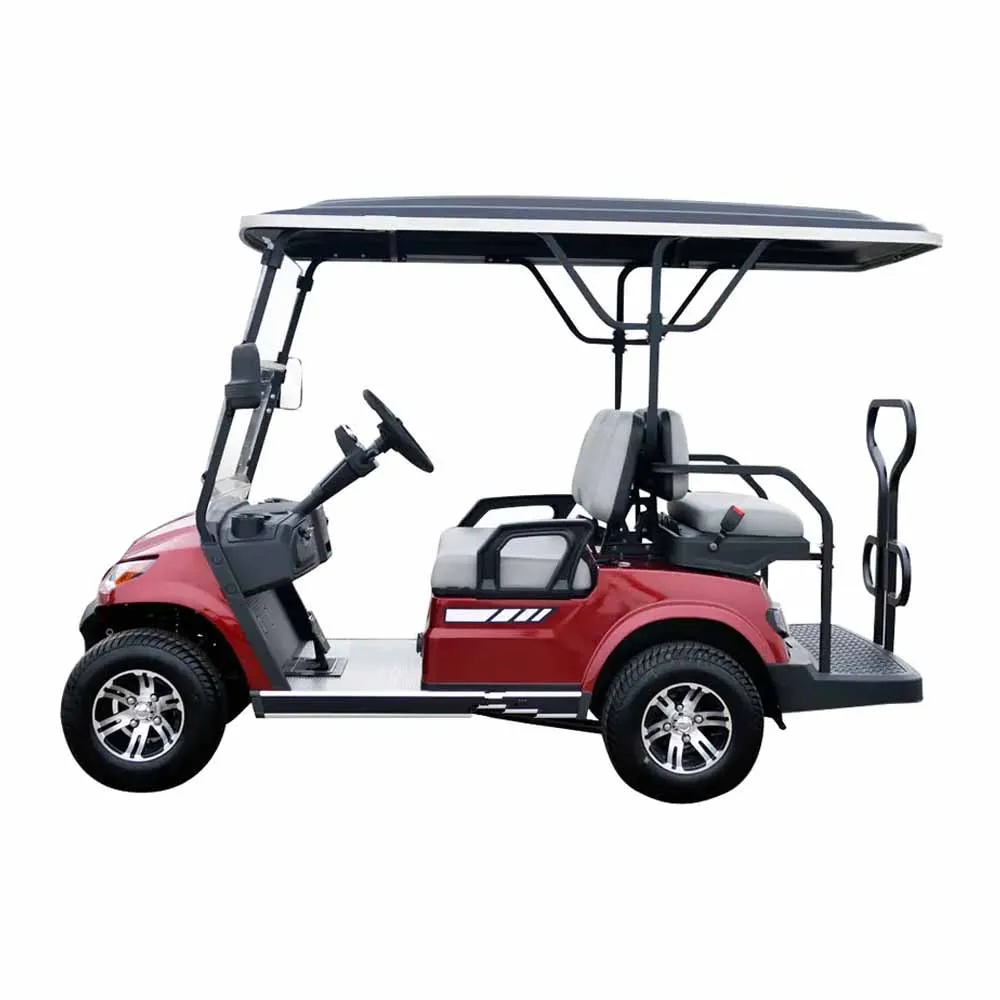 Independent Suspension Aluminum Frame Aluminum Pedal Electric Golf Cart With Professional Meter For Sale