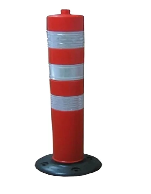 Best Quality Plastic Spring Post  Traffic Divider For Roads From Indian Market At Best Price